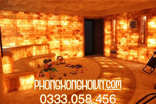 Hình ảnh đá muối trải sàn