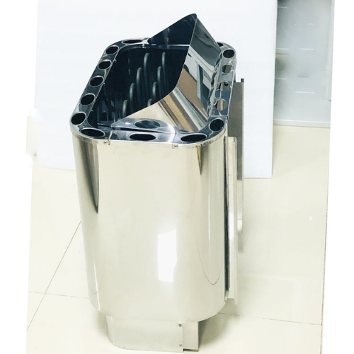 Khoang chứa đá sauna rộng rãi