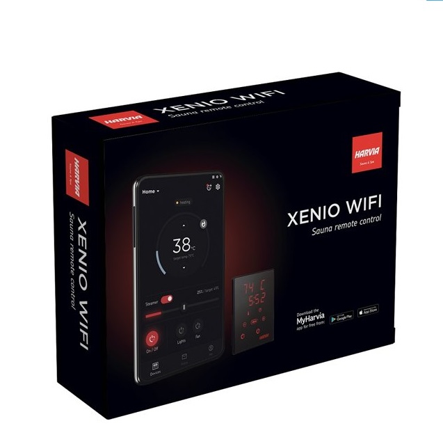 Máy xông hơi Harvia HGD được trang bị tính năng kết nối Wifi